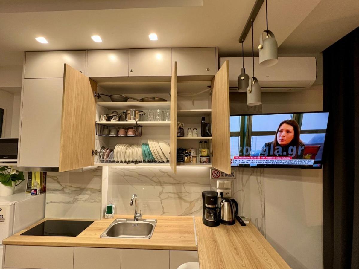 Smart Modern Apartment B Athens Luaran gambar